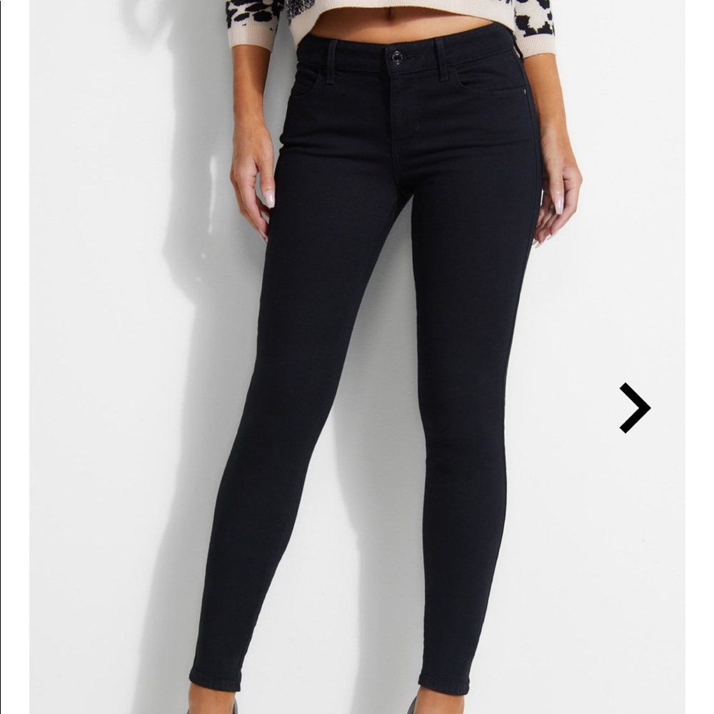 GUESS brittney skinny black jeans